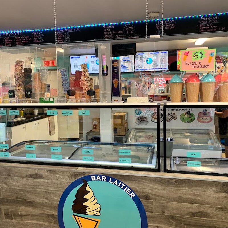 Bar Laitier Paradis Glace - Restaurants de Montréal