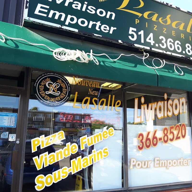 New Lasalle Restaurant Pizzeria - Restaurants Near: H8N1T3