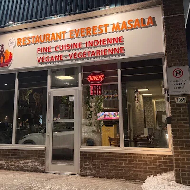 Everest Masala - Restaurants Bio, V&eacute;g&eacute;tariens de Montr&eacute;al