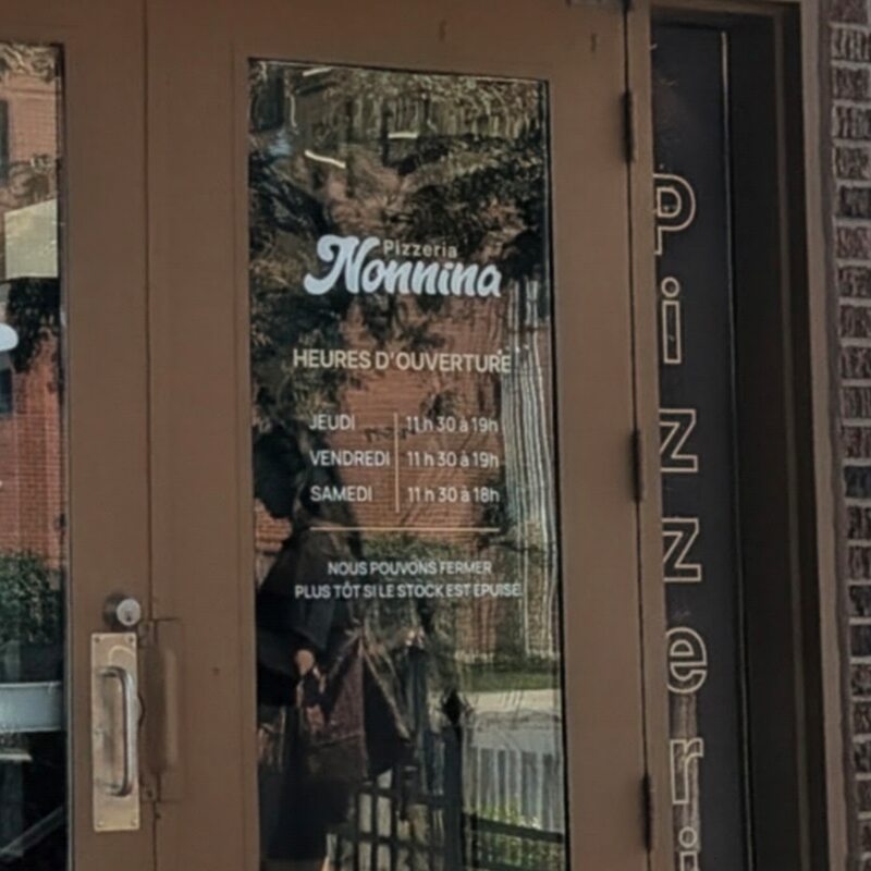 Nonnina Pizzeria - Restaurants de Montréal