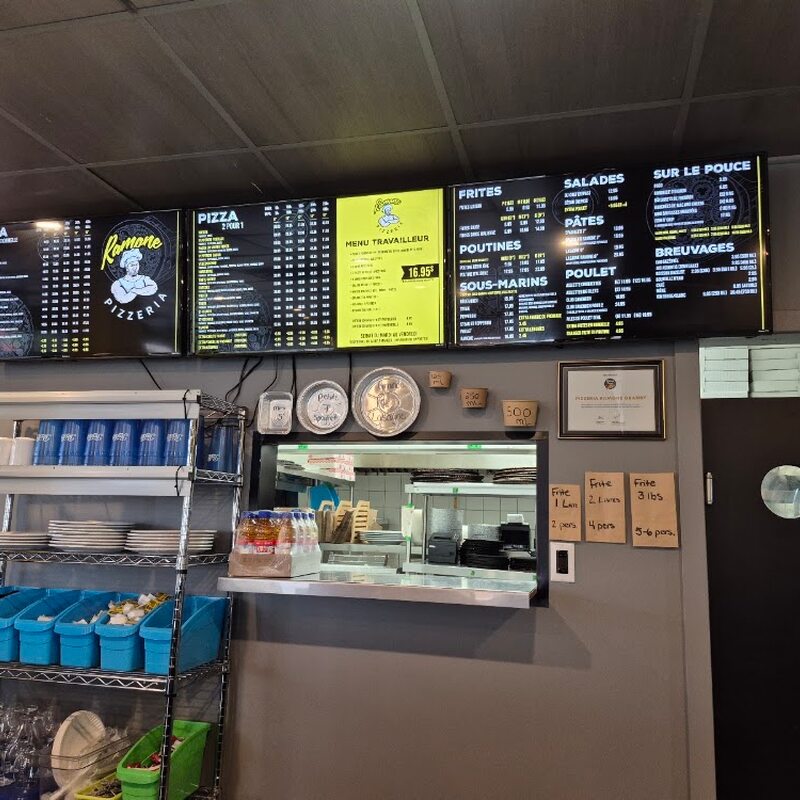 Ramone Pizzéria Granby - Restaurants Grecs, Pâtes, Pizza de Montréal