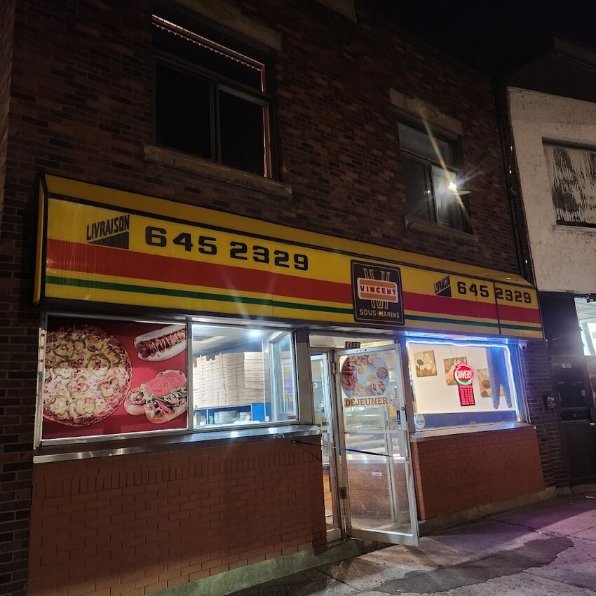 Vincent Sous-Marins - Restaurants Pizza &agrave; Montr&eacute;al