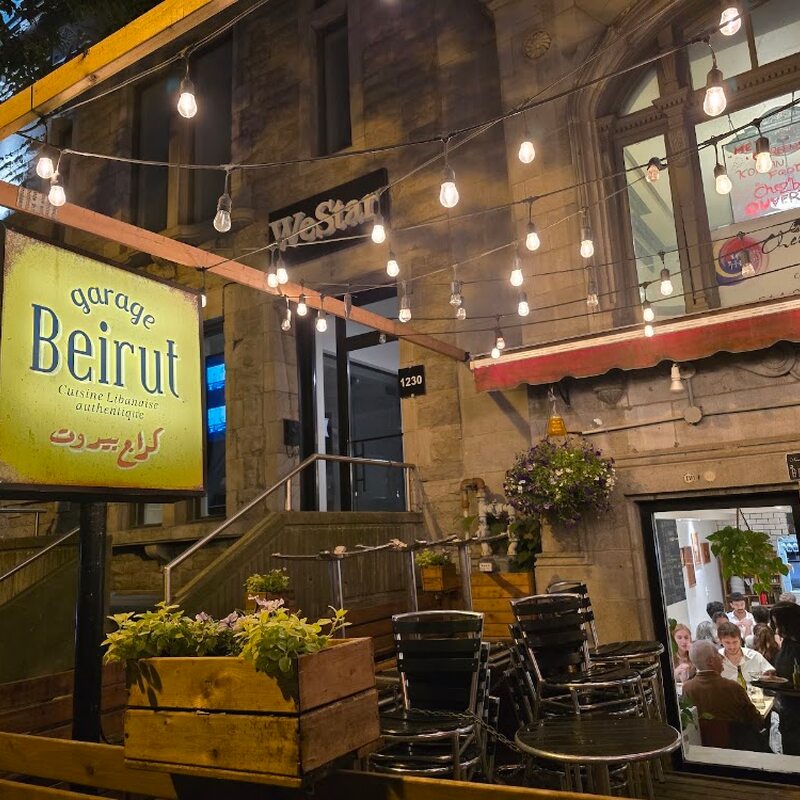 Garage Beirut - Palestinian, Middle Eastern Restaurants in Montreal