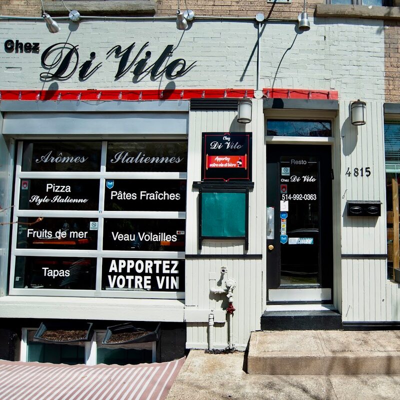 Chez DiVito - Restaurants Pizza, P&acirc;tes de Montr&eacute;al