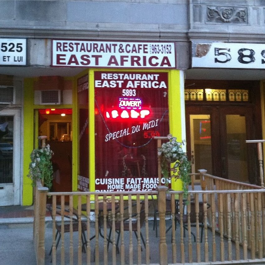 L'Afrique de l'Est (East Africa) - Restaurants pr&egrave;s de: H4A1Y4
