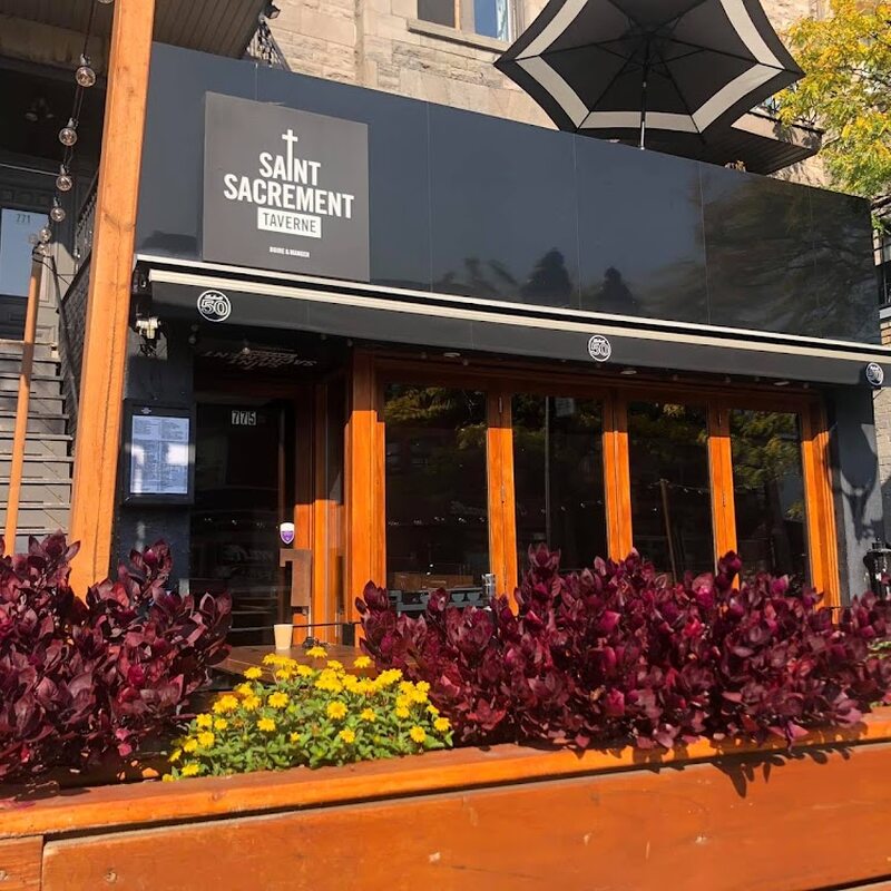 Taverne Saint-Sacrement - Restaurants de Montréal