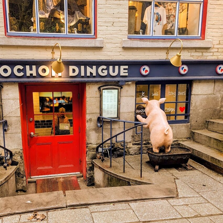 Le Cochon Dingue - Restaurants Belges, Fran&ccedil;ais R&eacute;servations en ligne de Qu&eacute;bec