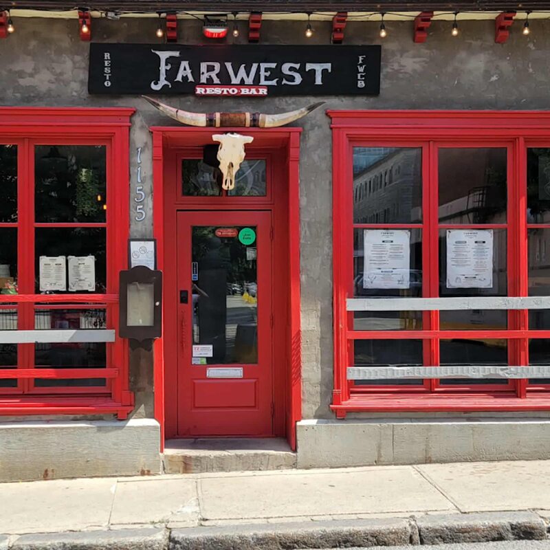 Farwest Country Bar - Grill, Italian, Pizza, Salads, Pasta Restaurants in Quebec