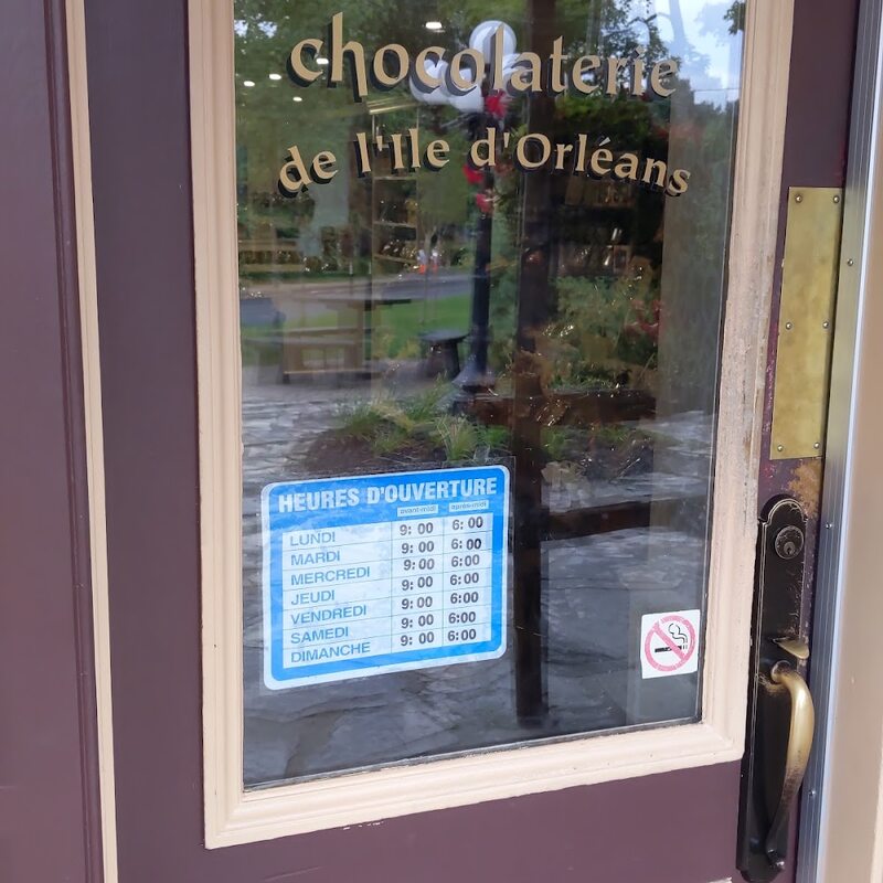 Chocolaterie de l'Ile d'Orl&eacute;ans - Restaurants Desserts et Sucreries de Qu&eacute;bec
