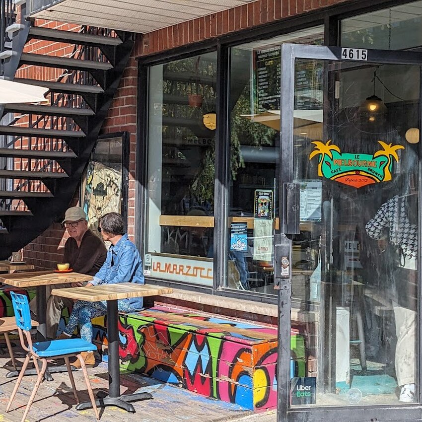 Caf&eacute; Melbourne - Restaurants Persans, Caf&eacute;s pr&egrave;s de: H2V4E4