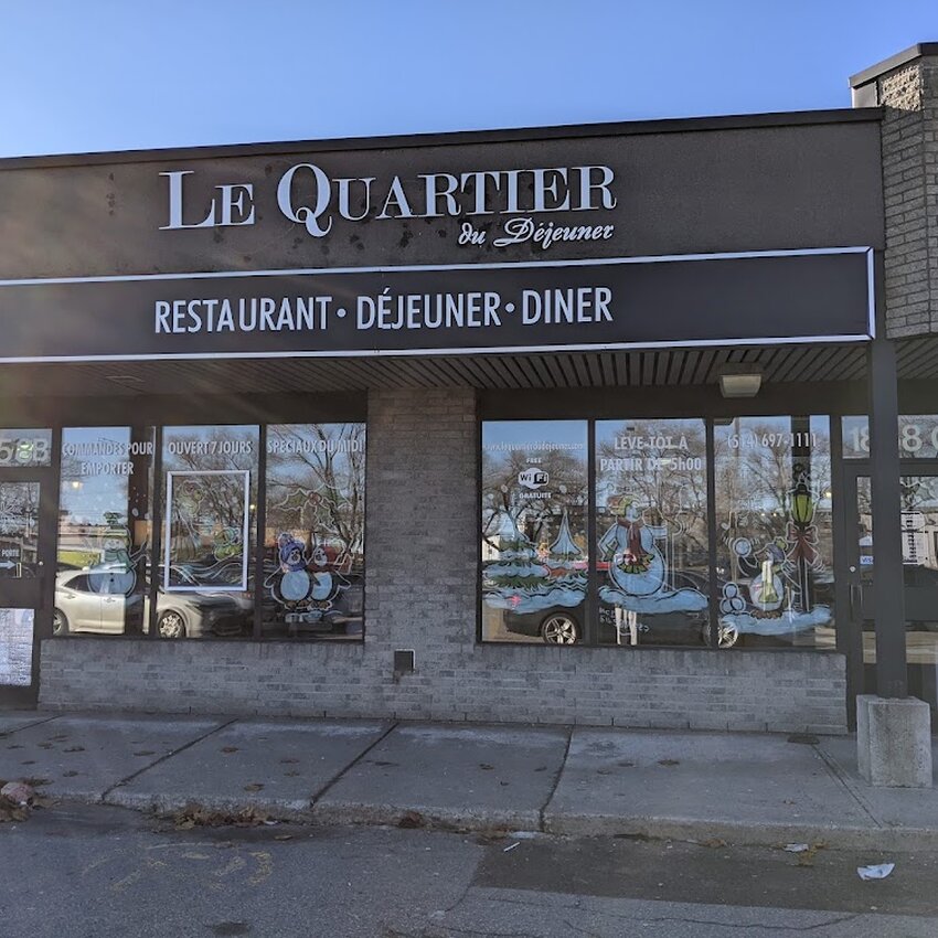 Le Quartier Du D&eacute;jeuner - Restaurants Stationnement disponible Ouverts maintenant Ouest-de-l'&Icirc;le