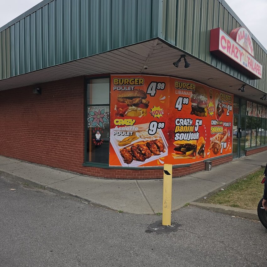 Crazy Falafel -  Restaurants Near: H4L3L8