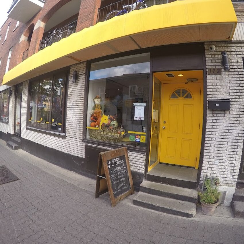 Caf&eacute; Chat L'Heureux - Restaurants Persans, Caf&eacute;s pr&egrave;s de: H2V4E4