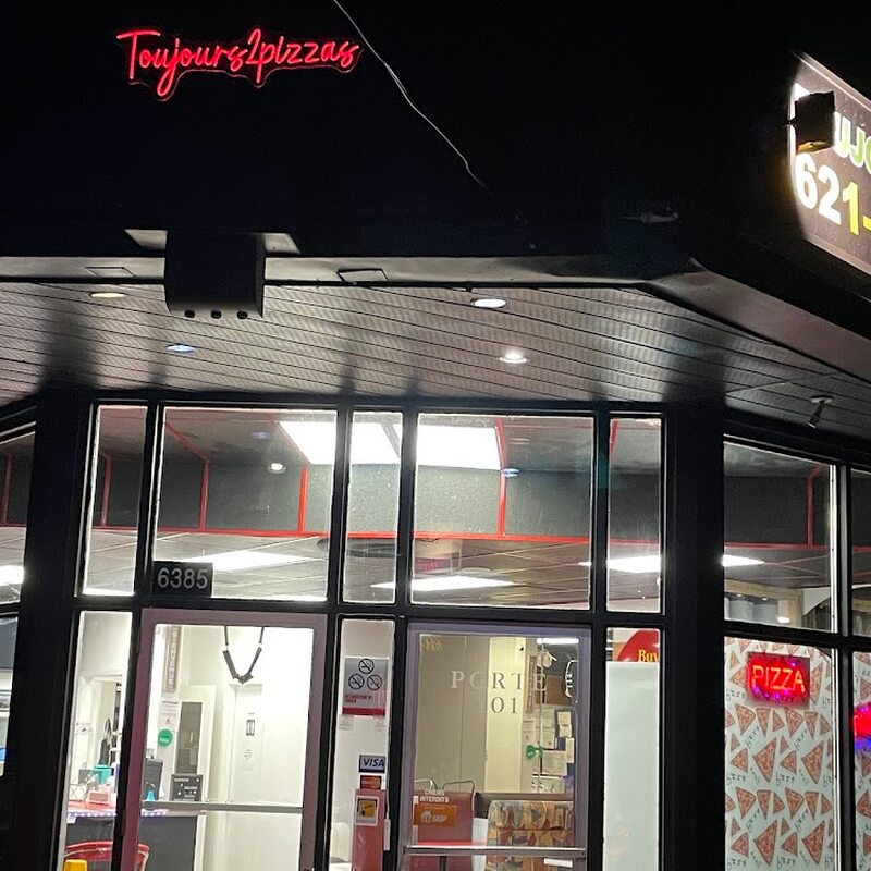 Toujours 2 pizzas - Restaurants Grillades, Italiens, Pizza, Salades, Pâtes de Québec