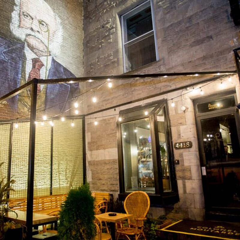 Le Colonel Moutarde - Restaurants Pâtes, Bars de Montréal