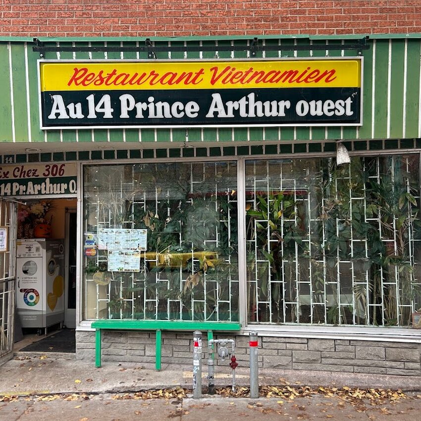 Au 14 Prince-Arthur - Montreal Vietnamese Open Tuesday Restaurants