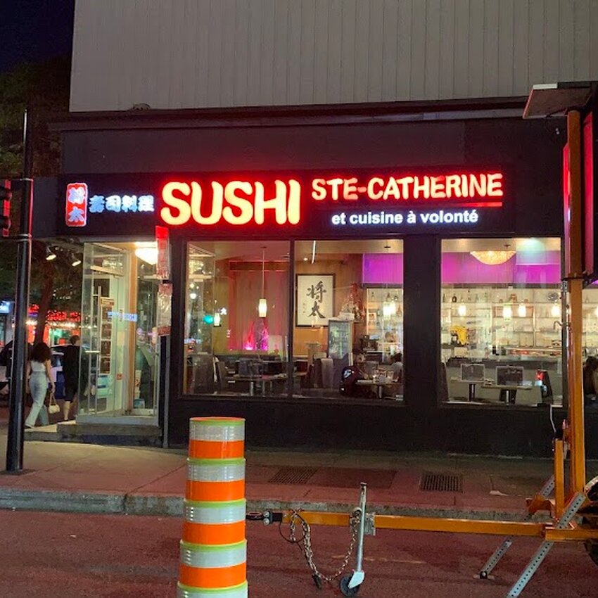 Sushi Ste-Catherine - Restaurants Sushi, Japonais pr&egrave;s de: H4E1A2