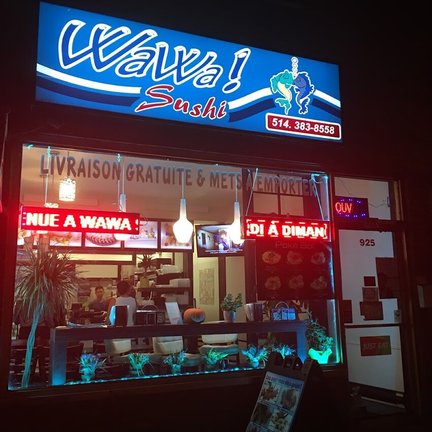 Wawa Sushi - Restaurants Near: H2C1S4