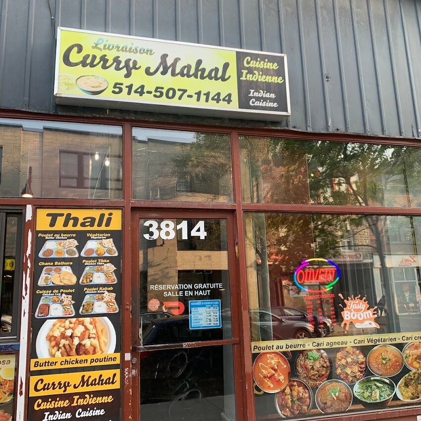 Curry Mahal - Restaurants Indiens, Indon&eacute;siens pr&egrave;s de: H2W2E2