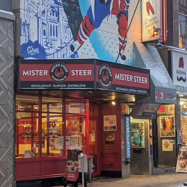 Mister Steer (Mr. Steer) - Restaurants Am&eacute;ricains, Deli Montr&eacute;al