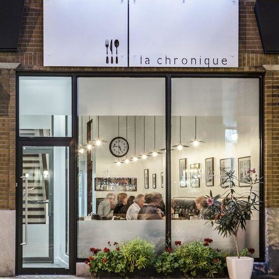 La Chronique - Restaurants Menu dégustation du Mile-End