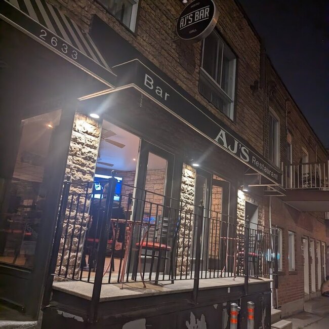 Aj's Bar & Restaurant Montreal Restaurant: Menu, Reviews & Reserve (2026)
