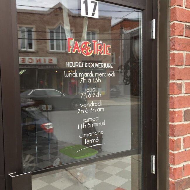 La Factrie, Caf&eacute; culturel - Restaurants Salaberry-de-Valleyfield