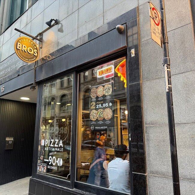 Pizzeria Bros - Salades Ouverts maintenant Centre-ville