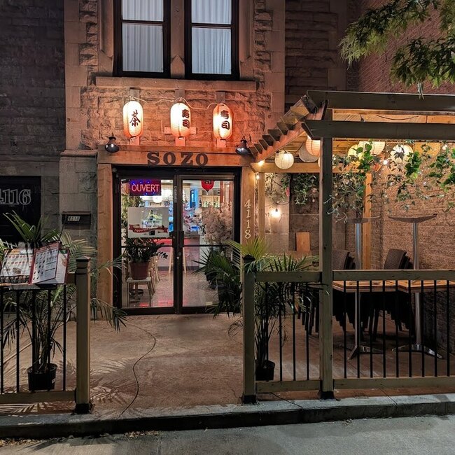 Sozo Sushi Montreal Restaurant: Menu, Reviews & Reserve (2026)