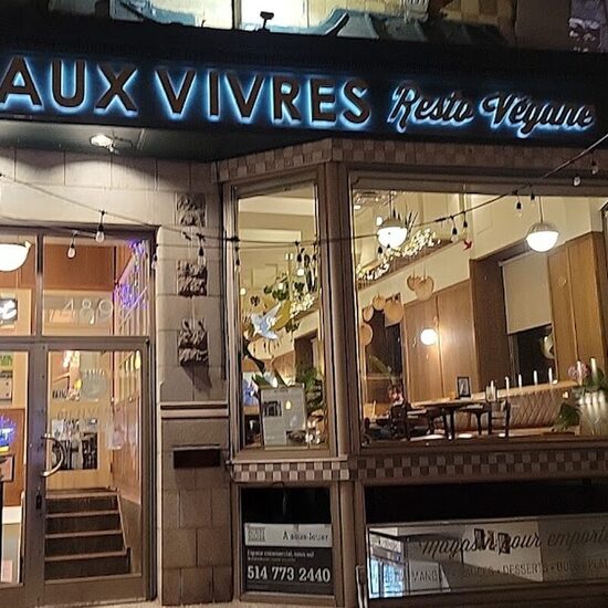 Aux Vivres - Restaurants Bio, Halal de Westmount