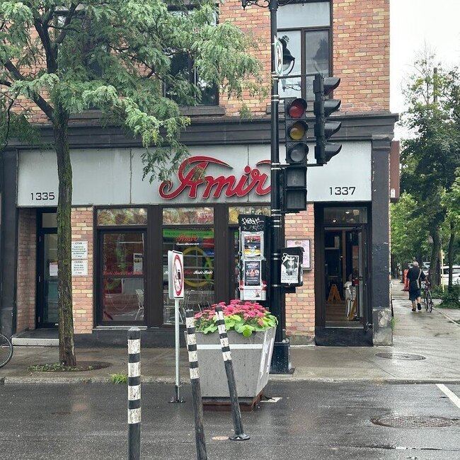 Amir - Montreal Mediterranean Open Lunch Restaurants