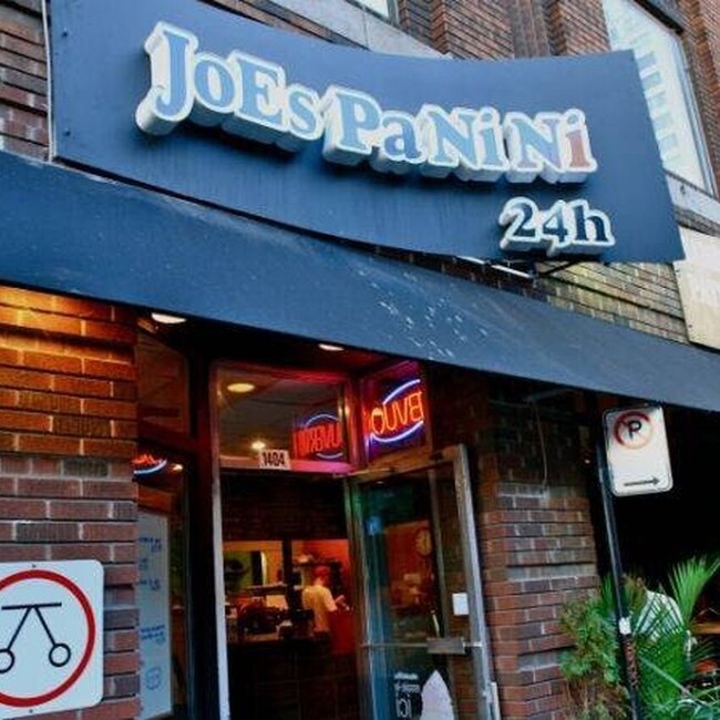 Joe's Panini 24h - Restaurants pr&egrave;s de: H3A1V4