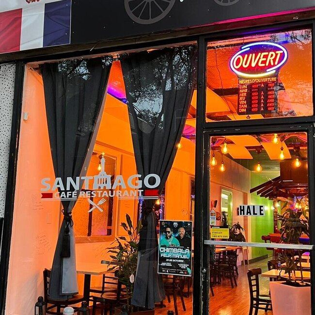 Santiago - Montreal Venezuelan, Latin American Open Monday Restaurants