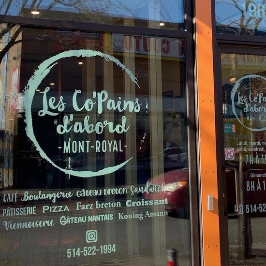 Boulangerie les Co'pains d'abord - Restaurants de Montréal