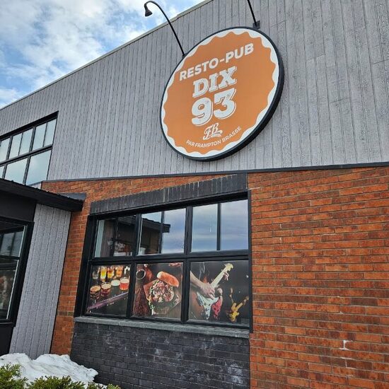 Resto-Pub DIX 93 - Restaurants Bienvenue aux groupes de la Rive-Sud (Québec)