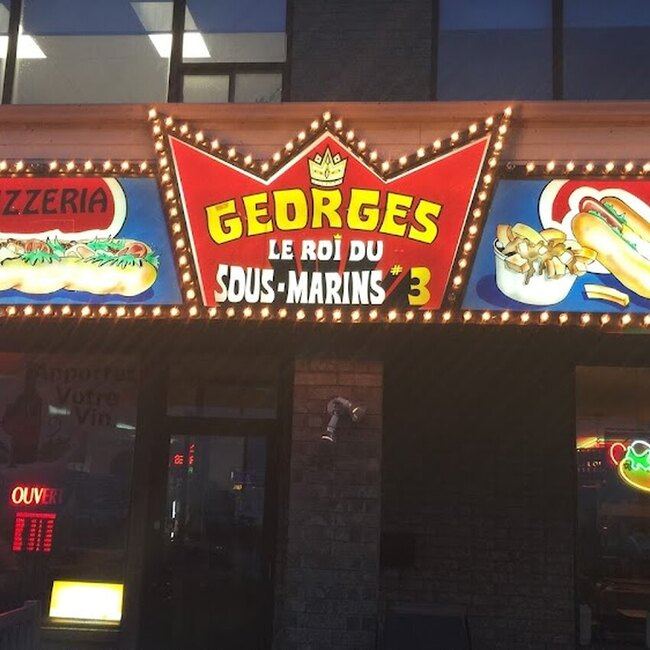 Georges le Roi du Sous-Marin - Poutine Terrace in Longueuil