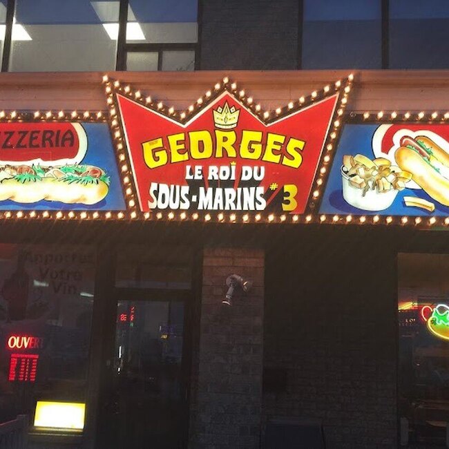 Georges le Roi du Sous-Marin - Casse-Croutes &agrave; Montr&eacute;al