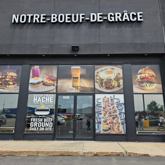 Notre-Boeuf-de-Grâce - Restaurants de Montréal