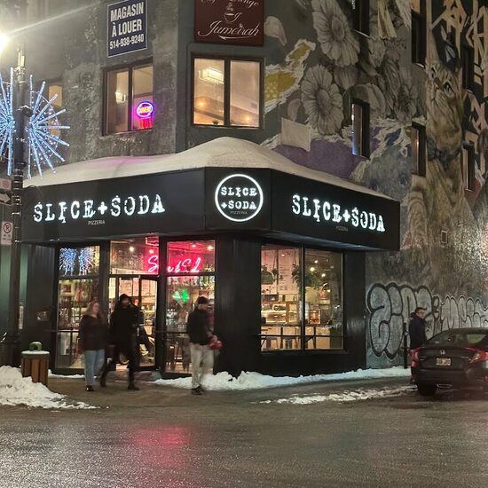 Slice + Soda Old Montreal, Montreal: Menu, Reviews & Reserve (2026)