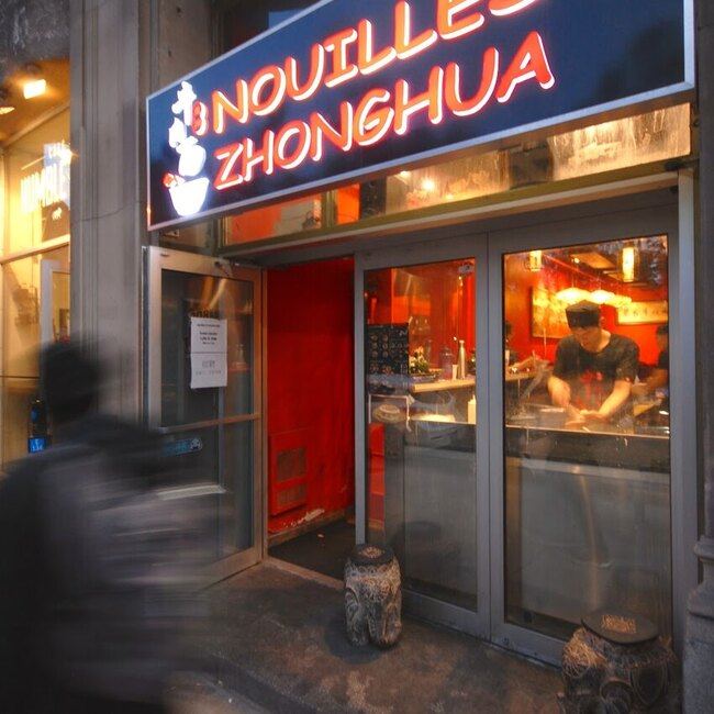 Nouilles Zhonghua - Montreal Chinese Open Lunch Restaurants