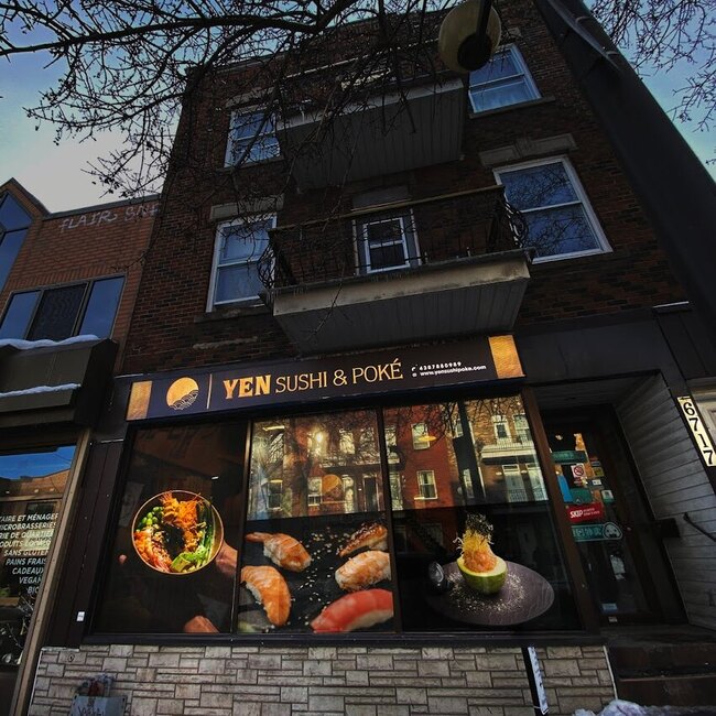 YEN SUSHI & POK&Eacute; - Restaurants pr&egrave;s de: H8N1X1