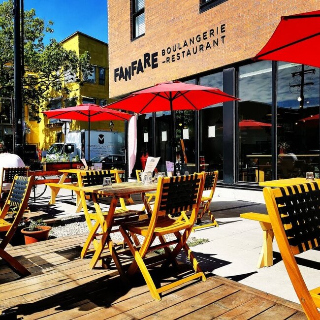 Boulangerie Fanfare - Restaurants Cafés près de: H2N2A2