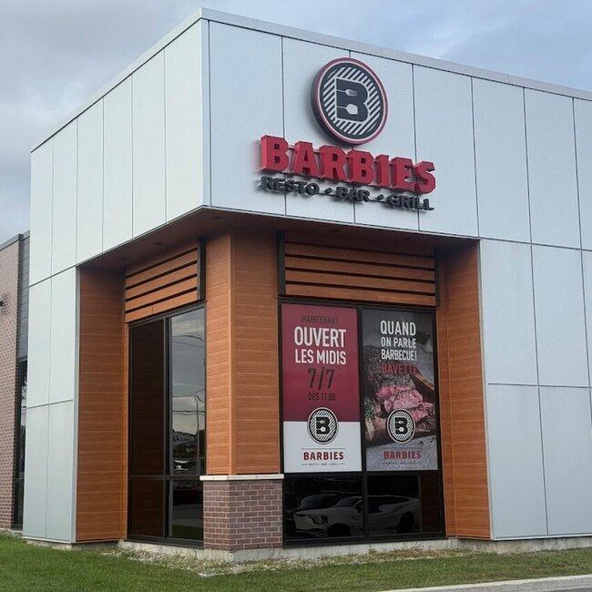 Barbies Resto Bar Grill - Restaurants Ouverts maintenant Sainte-Julie
