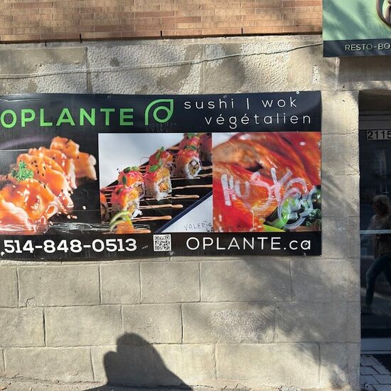 OPLANTE Sushi Wok V&eacute;g&eacute;talien - Restaurants R&eacute;servations en ligne pr&egrave;s de: H2V4E7