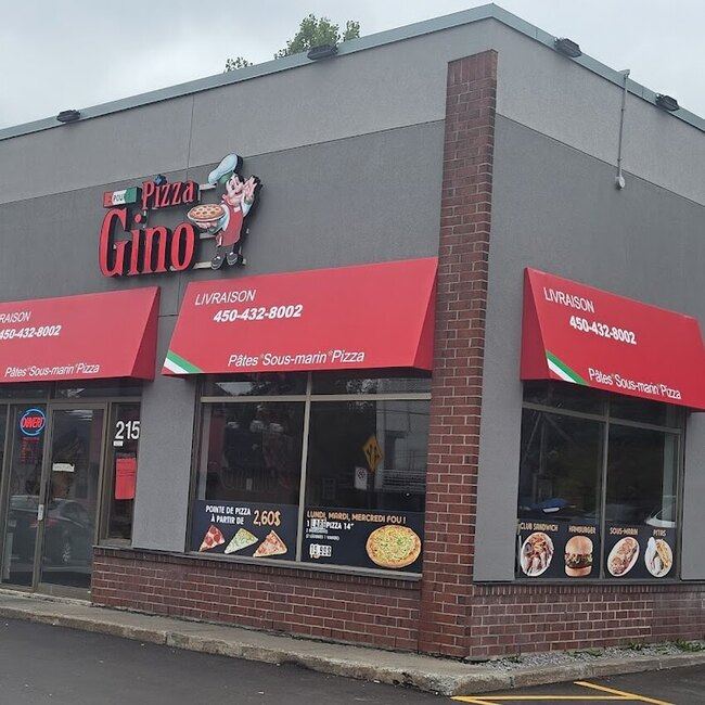 Pizza Gino 2 pour 1 St-J&eacute;r&ocirc;me - Saint-J&eacute;r&ocirc;me Boutique-Counter Restaurants