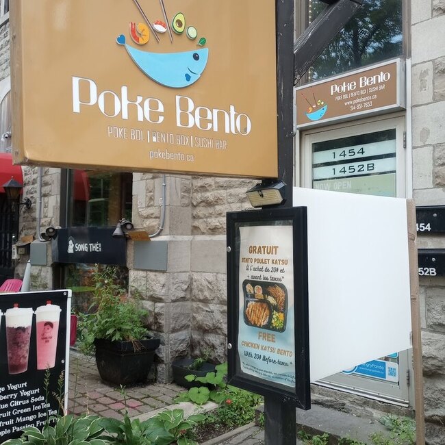 Poke Bento Restaurant Montréal, QC