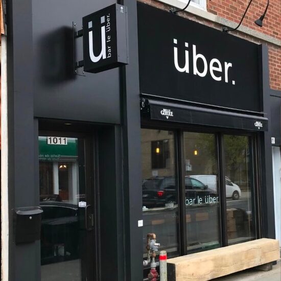 Bar le &Uuml;ber - Restaurants pr&egrave;s de: H2C1P6