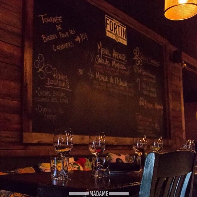 Madame Fortin - Bi&egrave;re & Bouffe - Restaurants in Waterloo