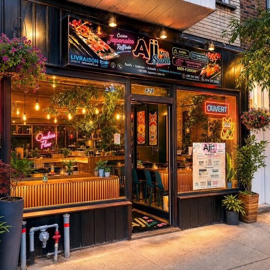 Aji Bar Sushi & Izakaya MTL - Restaurants Fusion, Sandwichs de Montréal