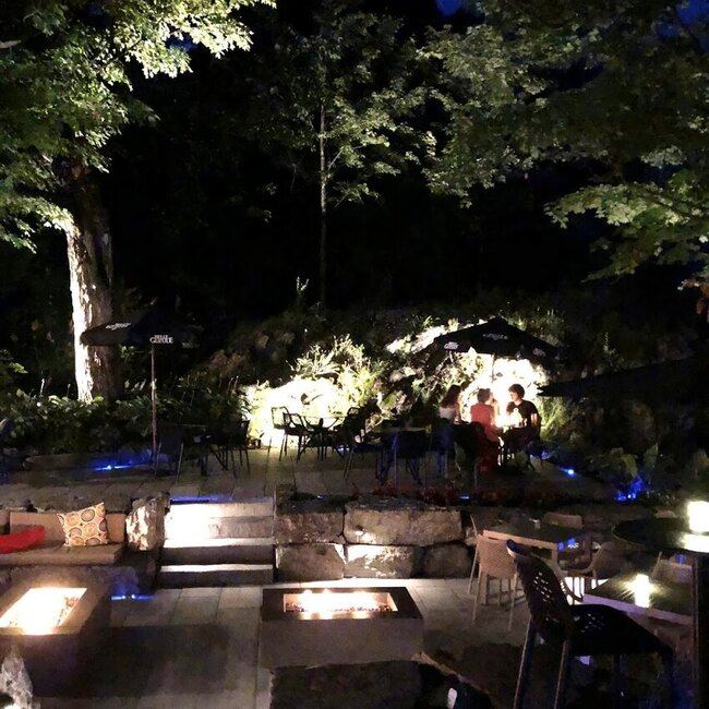 Mistral exp&eacute;rience festive ext&eacute;rieure - Restaurants Brome-Missisquoi